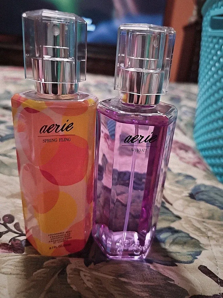 2 Pk Aerie American Eagle Fragrance Mist 6.7fl Oz Spring Fling + Woah Ultra Rare