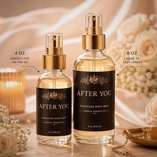 After You Body Mist 4 oz Soft Feminine Long Lasting Fragrance