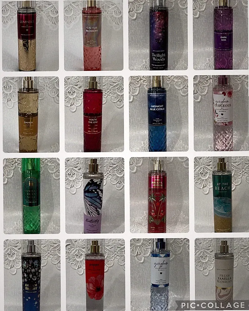 Bath & Body Works Fragrance Body Mist Splash Spray 8 oz Pick Your Favorite Scent