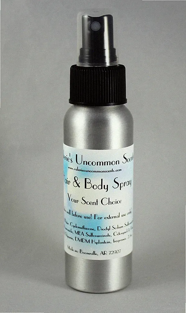 Coconut scented HAIR & BODY PERFUME FRAGRANCE SPRAY MIST 2.5oz