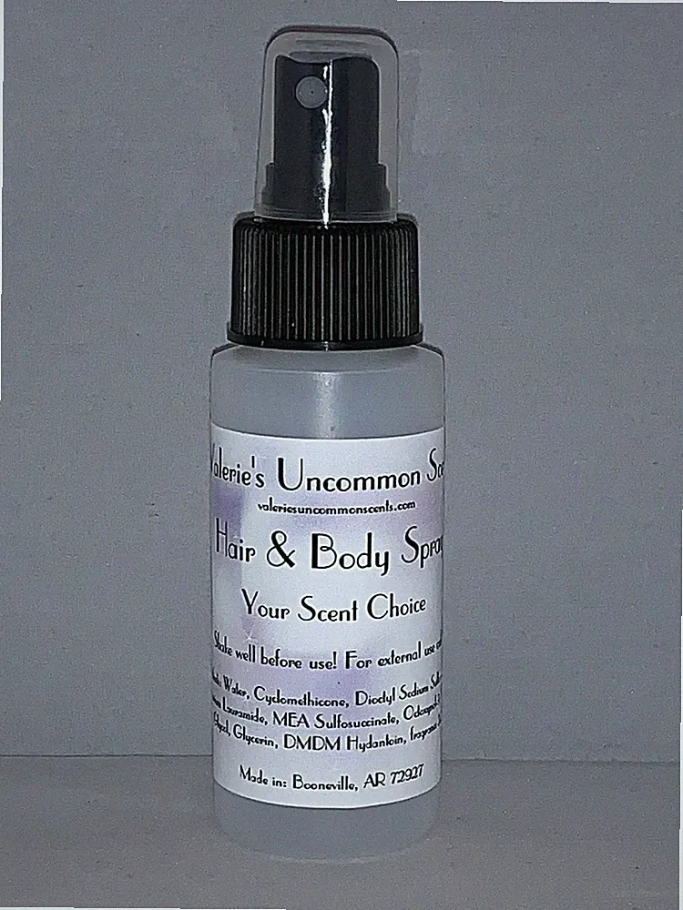 Coconut scented HAIR & BODY PERFUME FRAGRANCE SPRAY MIST 2oz