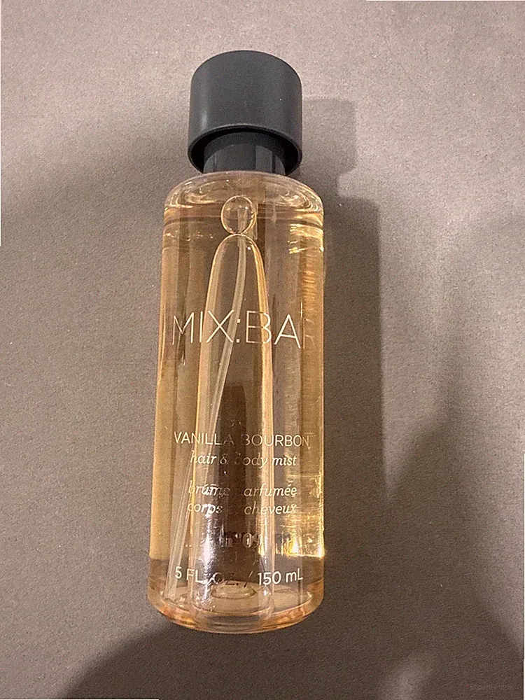 Mix Bar Vanilla Bourbon 5 oz / 150ml Hair & Body Mist Spray Unisex Fragrance New